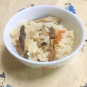松茸と椎茸の合いの炊き込みご飯